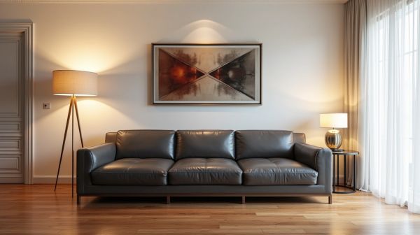 Choisir un canapé haut de gamme pour un salon design