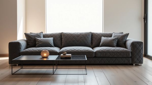 Choisir un canapé haut de gamme pour un salon design