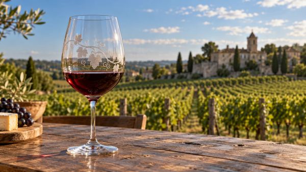 Idées de cadeaux : élisez un verre à vin gravé sur mesure